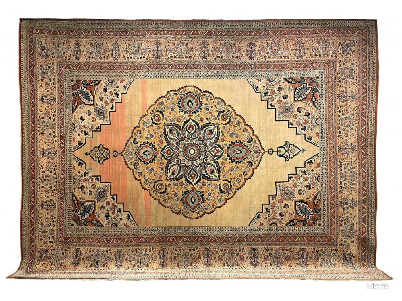 18P - Tabriz H.J. - cm 362 x 273 - 